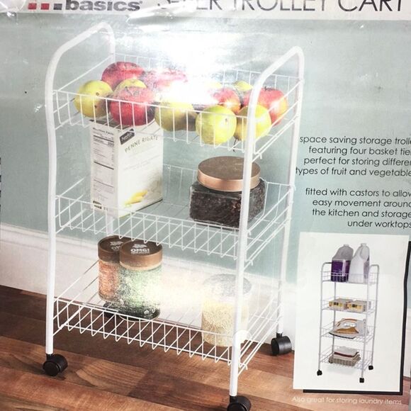 🔥Home basic 3 tier trolley cart New - Picture 2 of 7